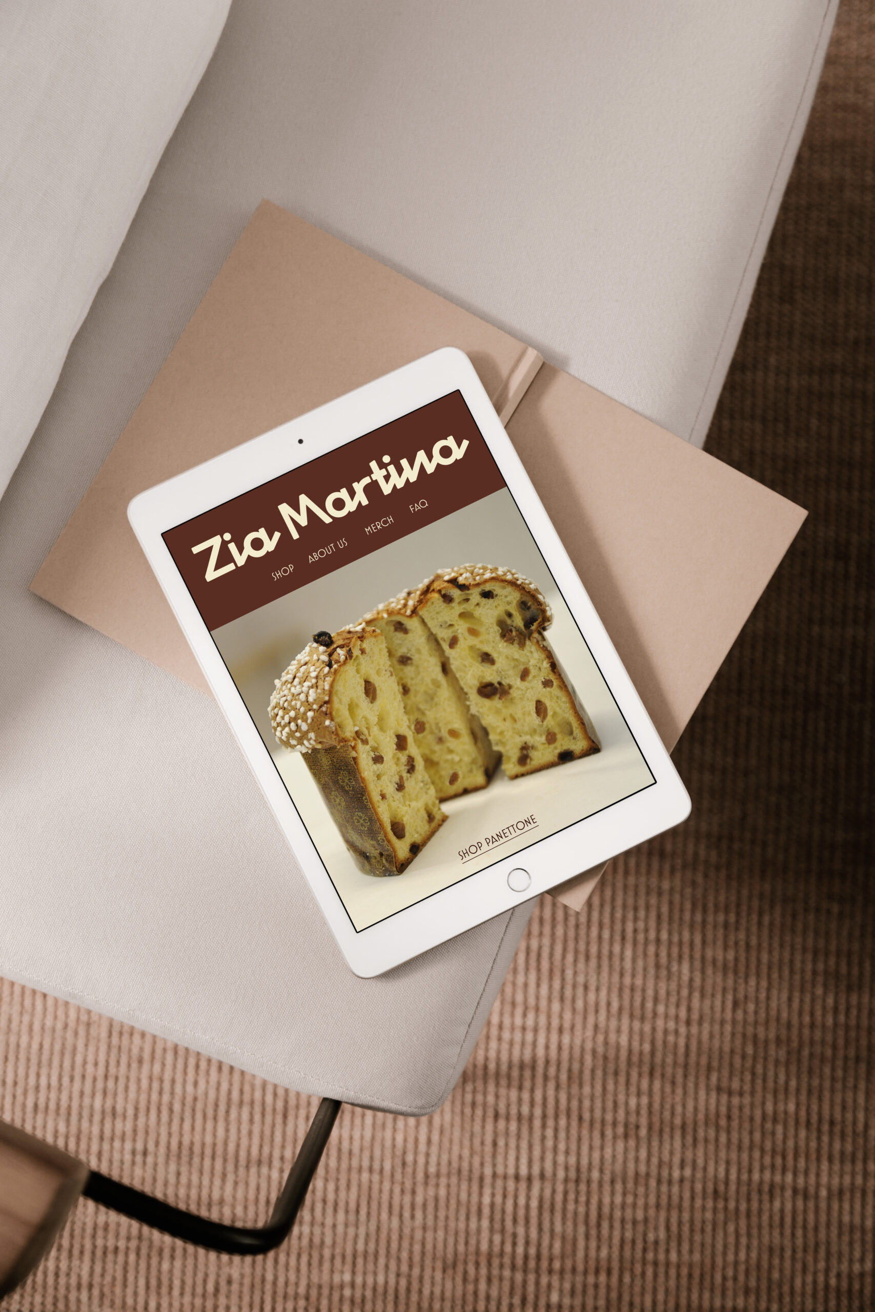 Zia-Martina-Ipad-Panettone